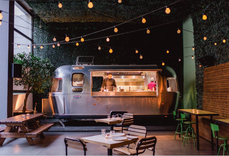Minimized retail space