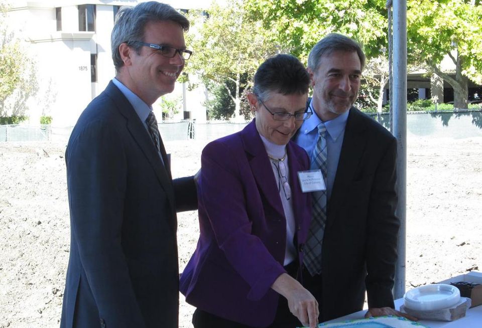 Glen Ceridono, Concord Mayor Laura M. Hoffmeister, David Eichler