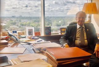 Take A Look Inside Welcome Wilson Sr.'s Office 