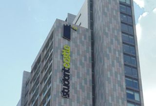 Student housing at Oxford Road, Manchester UK