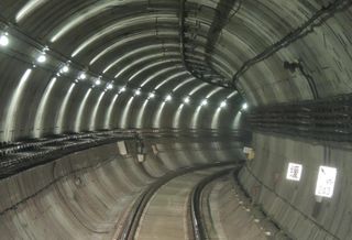 tunnel rail railway underground