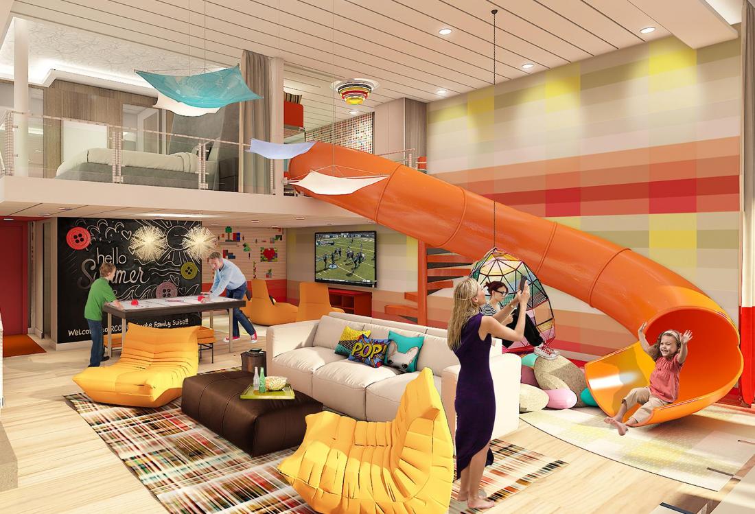 Cruise Ship 5 Times Bigger Than Titanic Will Have Giant Slides, Robot Bartenders 