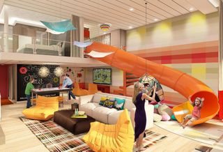 Cruise Ship 5 Times Bigger Than Titanic Will Have Giant Slides, Robot Bartenders 