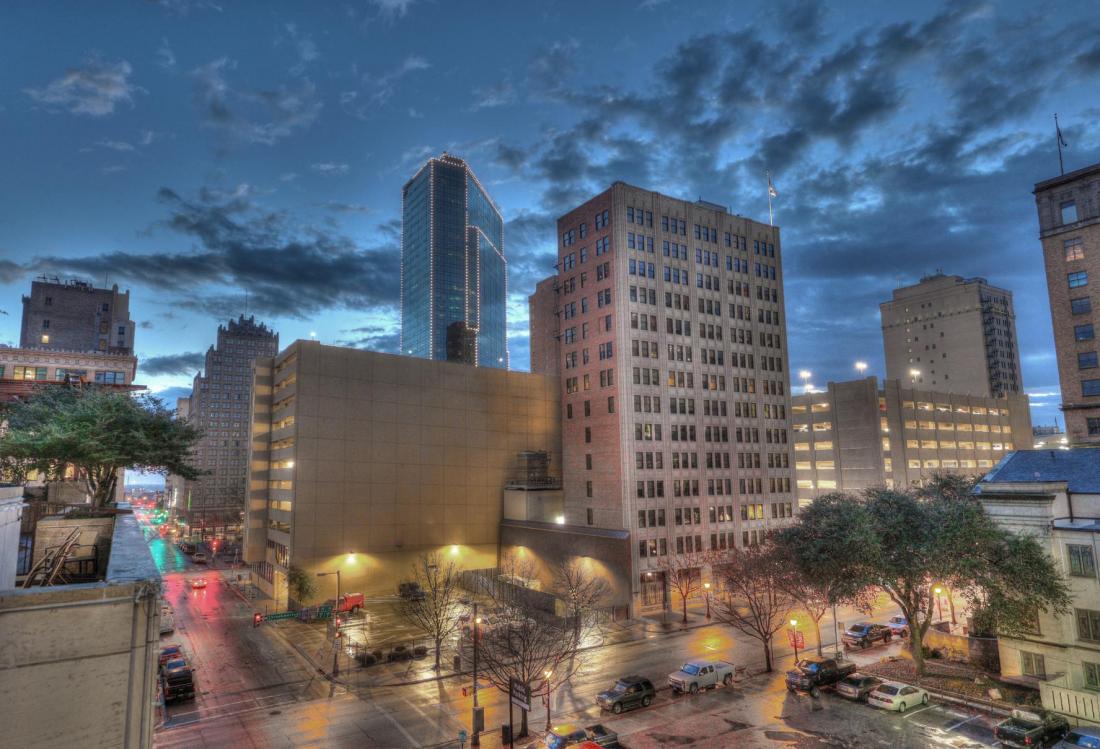 The Petroleum Building in Sundance Square