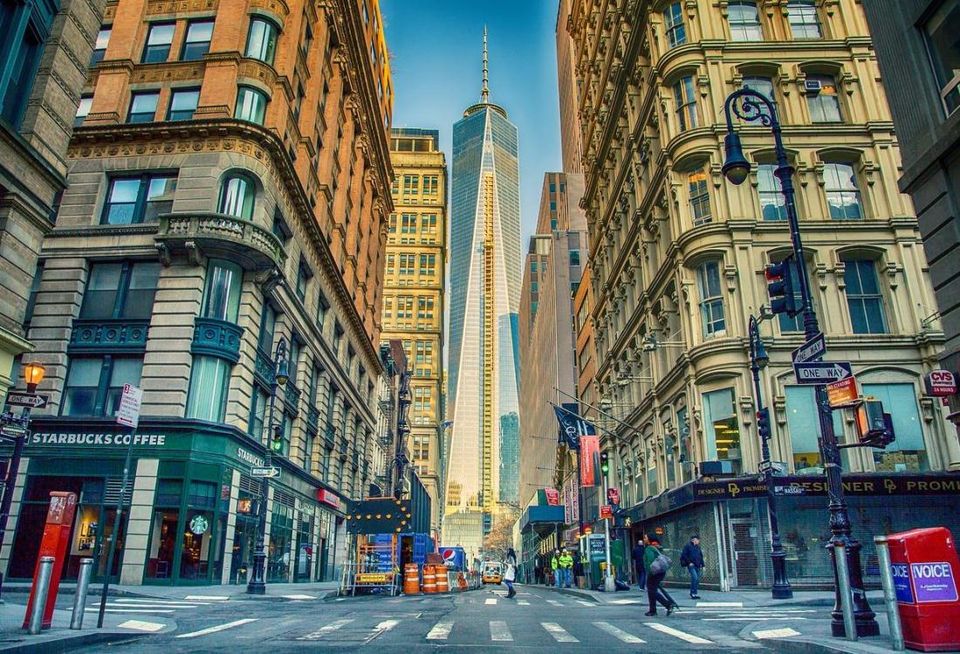 Lower Manhattan street