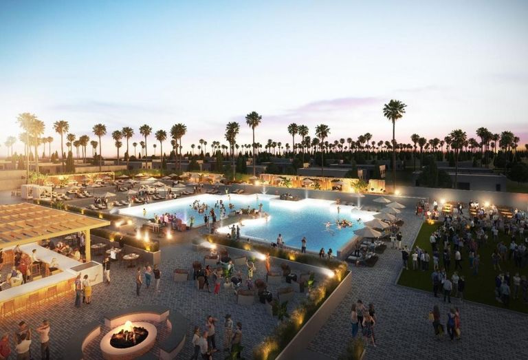 George Smith Partners arranged construction loan financing for the development of a resort in Coachella.