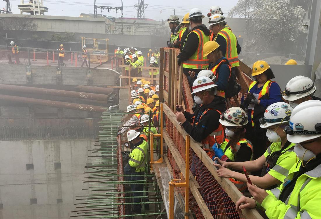 Construction, SR 99 Tunnel