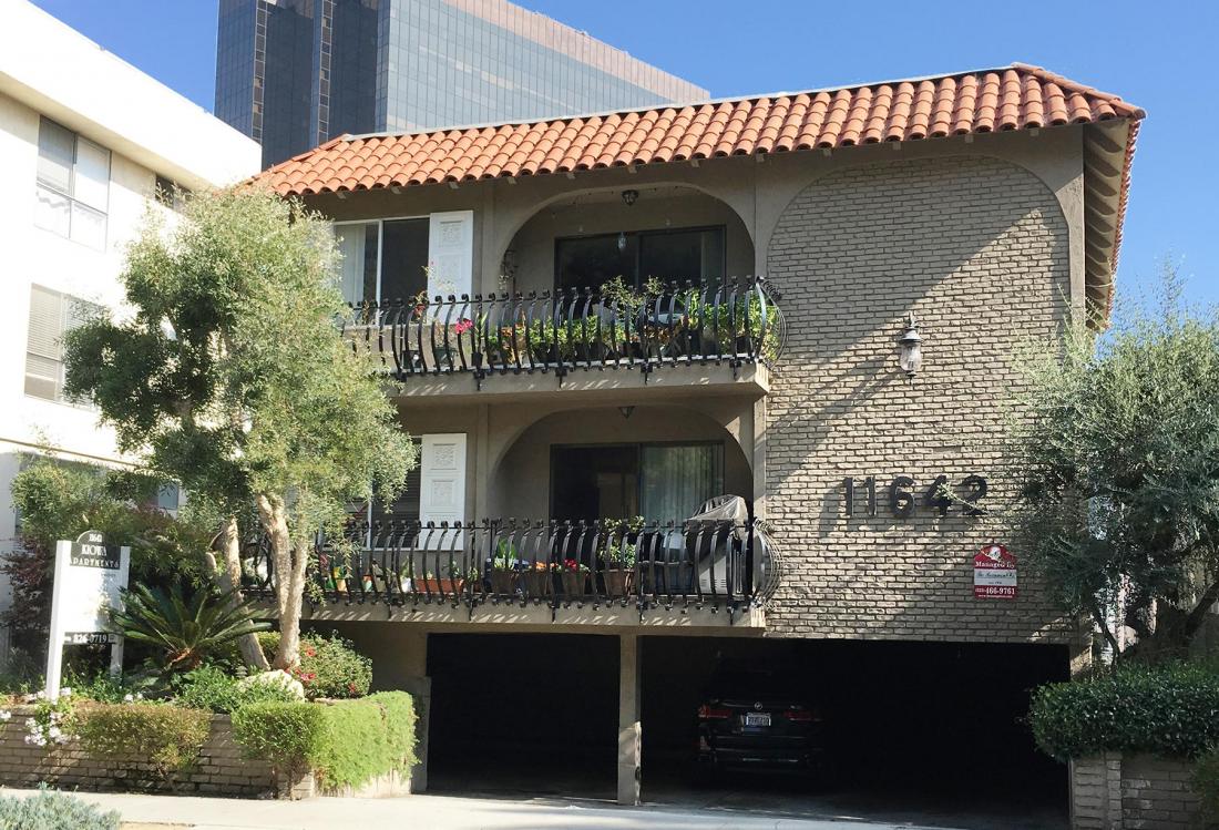 This property on 11642 Kiowa Ave. in Brentwood recently sold for $4.25M.