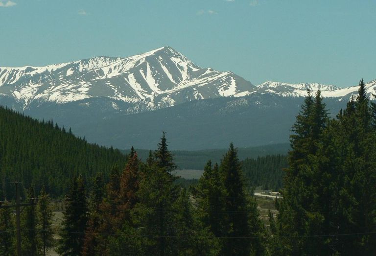 Mount Elbert of the Rocky Mountain Range