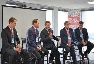Stream Realty Vice President Craig McKenna, Midway CEO Jonathan Brinsden, JLL Executive Vice President John Pruitt, Cushman & Wakefield Executive Vice Chairman Time Relyea, Transwestern Vice President Tyler Garrett