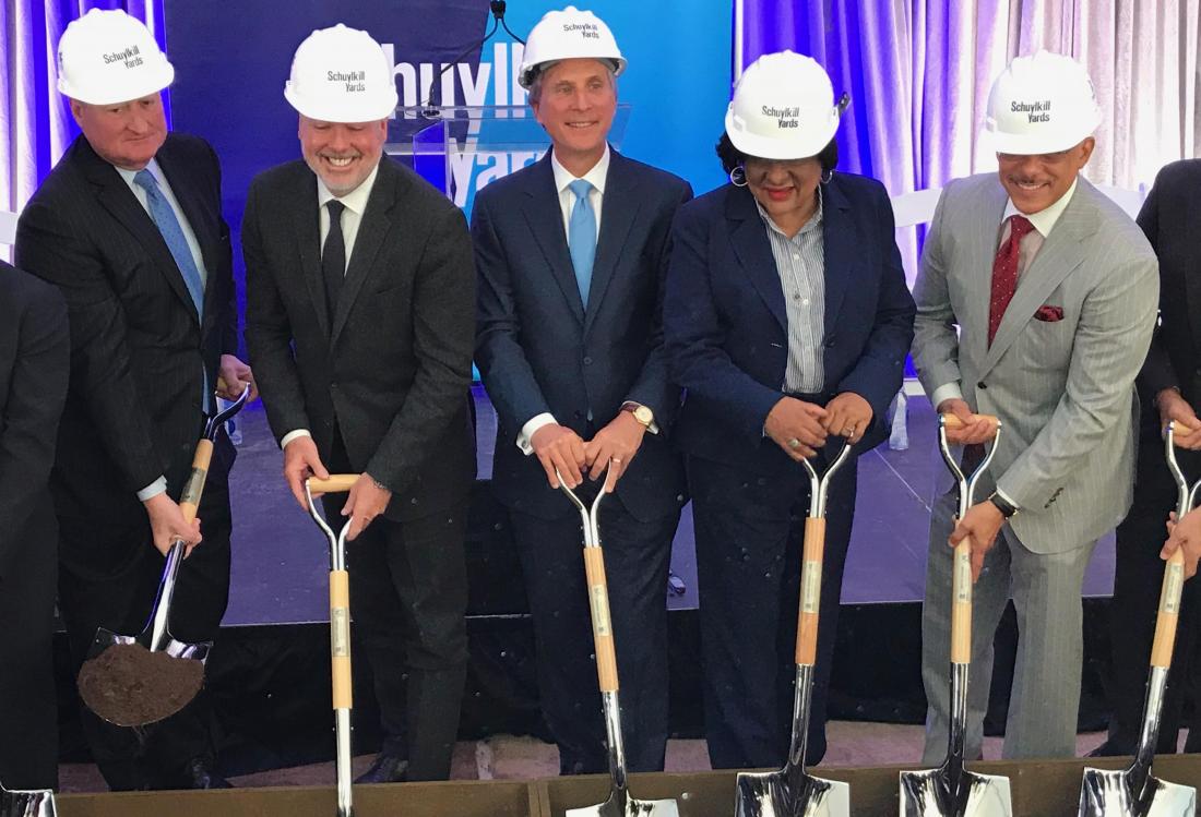 Brandywine, Drexel Break Ground For Schuylkill Yards