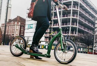 scooter at 78K SF Windmill Green Manchester developed by Fore Partnership