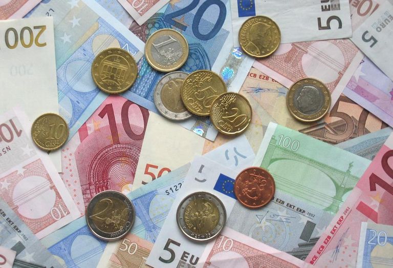 Euros money