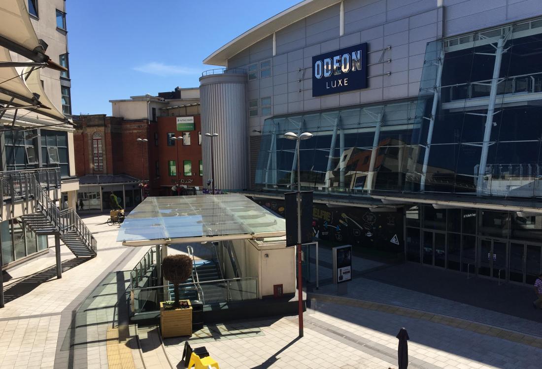 Birmingham Broadway Plaza cinema Odeon leisure