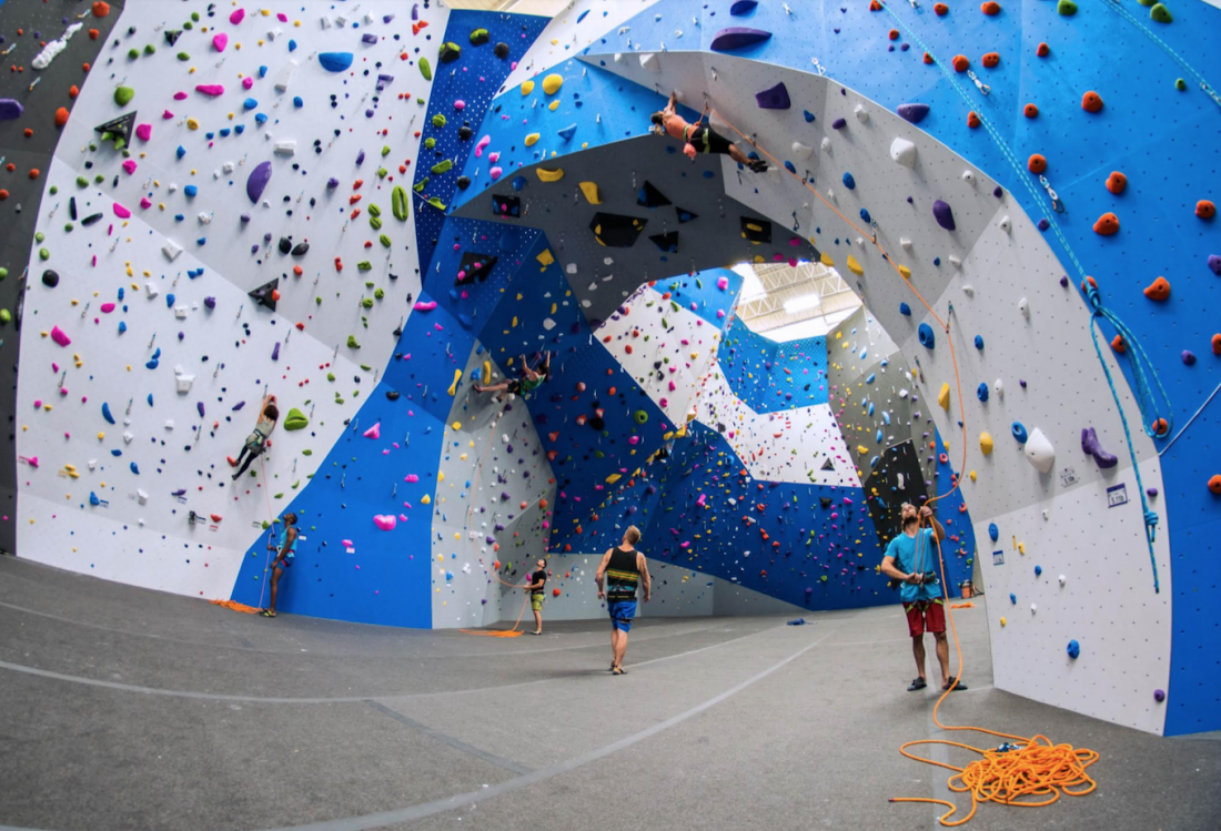 Earth Treks And Its 35k SF Climbing Wall Adds To Innovative Scene In Crystal City