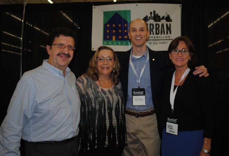 The Urban Armadillos were repped by Bradford Commercial’s Paul and Leigh Richter, Preservation Dallas executive director David Preziosi, and Bisnow DFW’s own Texas business manager Karen Pierre. Leigh tells us there’s an October happy hour event coming up to recruit new members to help the organization expand its trail an improve it’s app. 