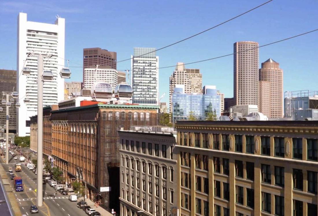 Millennium Partners Has Turned Its Seaport Gondola Plan Over To Boston Officials