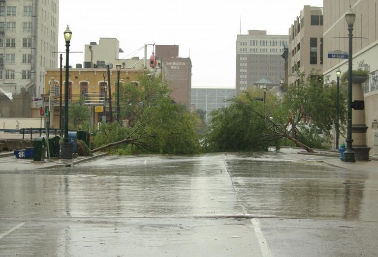 Hurricane Damage Houston 