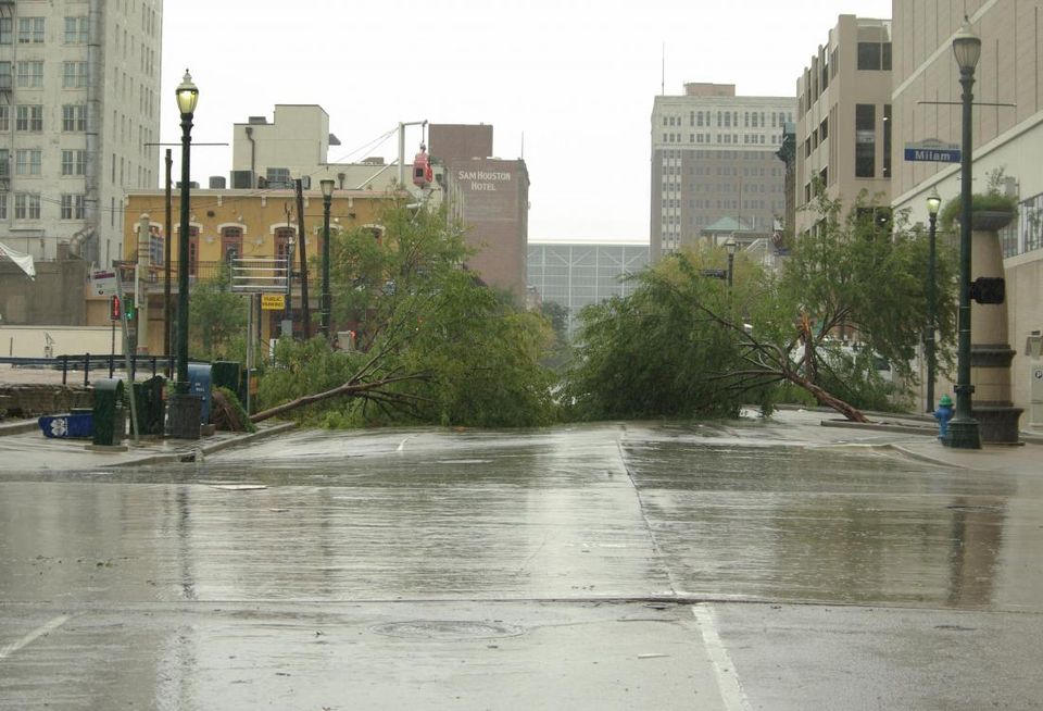 Hurricane Damage Houston