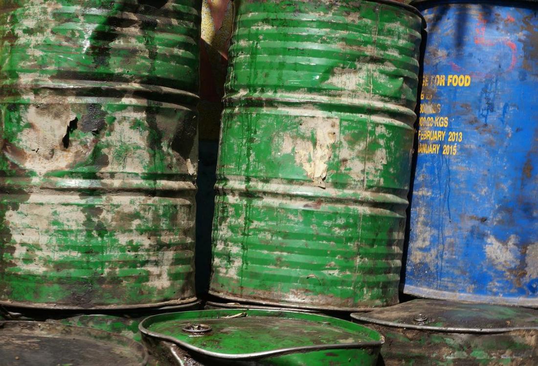 oil barrels