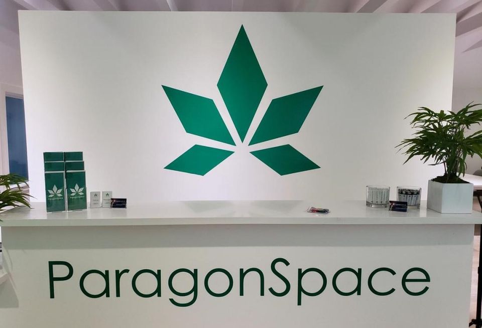 Paragon opens first blockchained powered coworking space for cannabis-related companies.