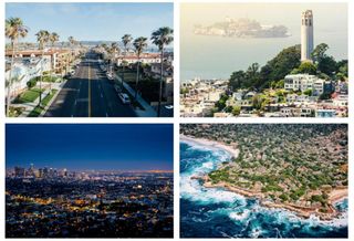Redondo Beach, San Francisco, LA, Carmel by the Sea