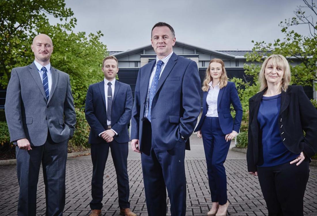  Richard Pitt, Richard Knight, Jonathan Dyke, Marianne Horton and Sarah Milward from IM Land, the strategic land subsidiary of Midlands developer IM Properties, UK.