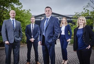  Richard Pitt, Richard Knight, Jonathan Dyke, Marianne Horton and Sarah Milward from IM Land, the strategic land subsidiary of Midlands developer IM Properties, UK.