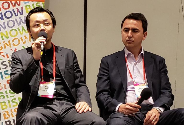 LT Global CEO Max Yang discusses the latest on his company's $500M LT Platinum Center, mixed use project in Anaheim's Platinum Triangle area at Bisnow's Future of Anaheim, Santa Ana and Placentia event at the Anaheim Marriott.