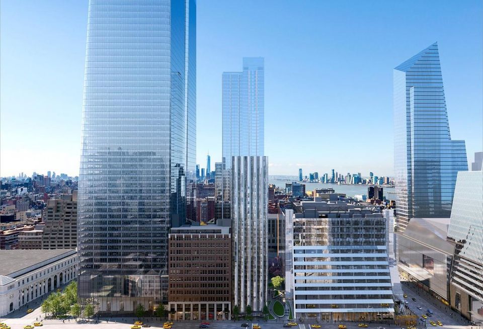Rendering of the Manhattan West development