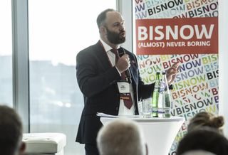 Paul Dennett Salford City Mayor at Bisnow Manchester State of the Market 15 May 2018