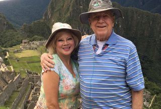 Machu Picchu at 8,500 ft.