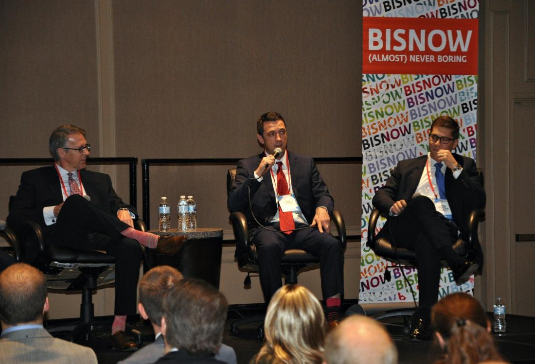 Duke Realty Senior Vice President David Hudson, Molto Properties Vice President Chad Parrish, ARCO Design/Build Southwest Director of Business Development John Atcheson