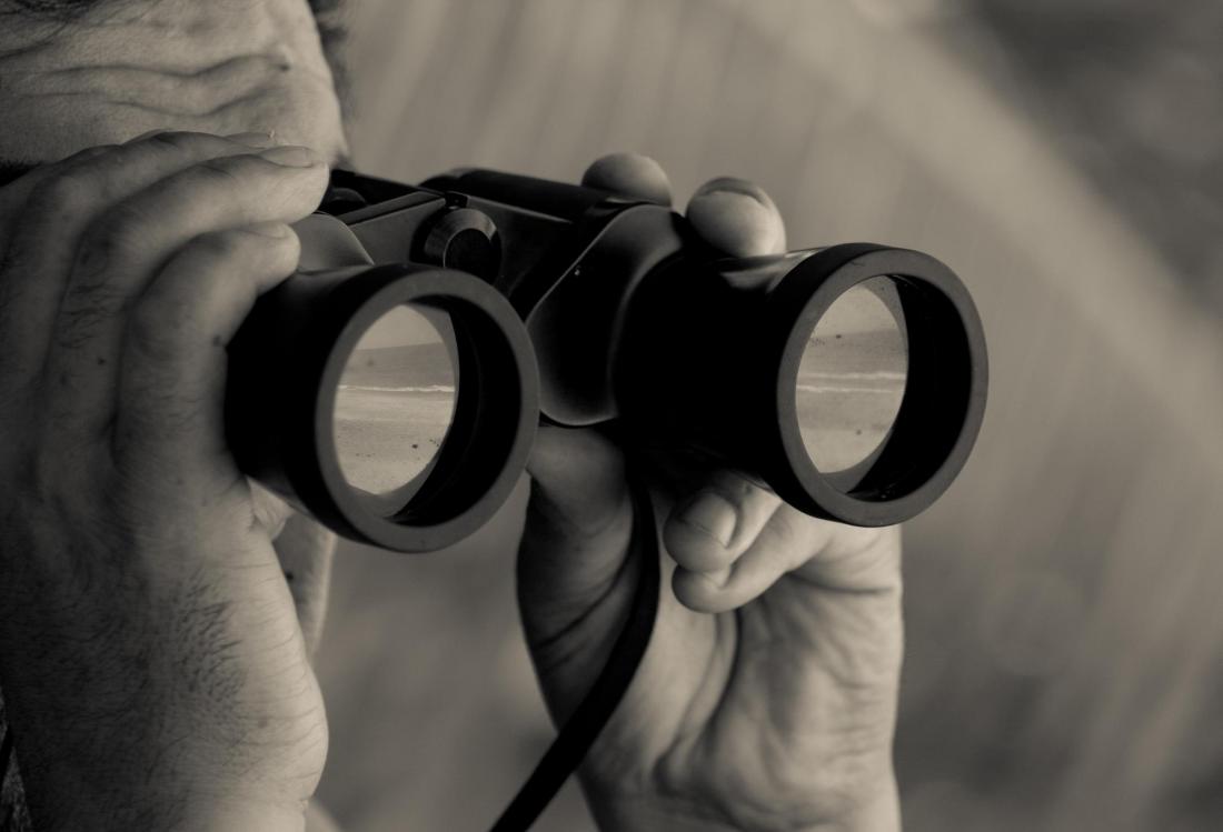 binoculars, private investigators