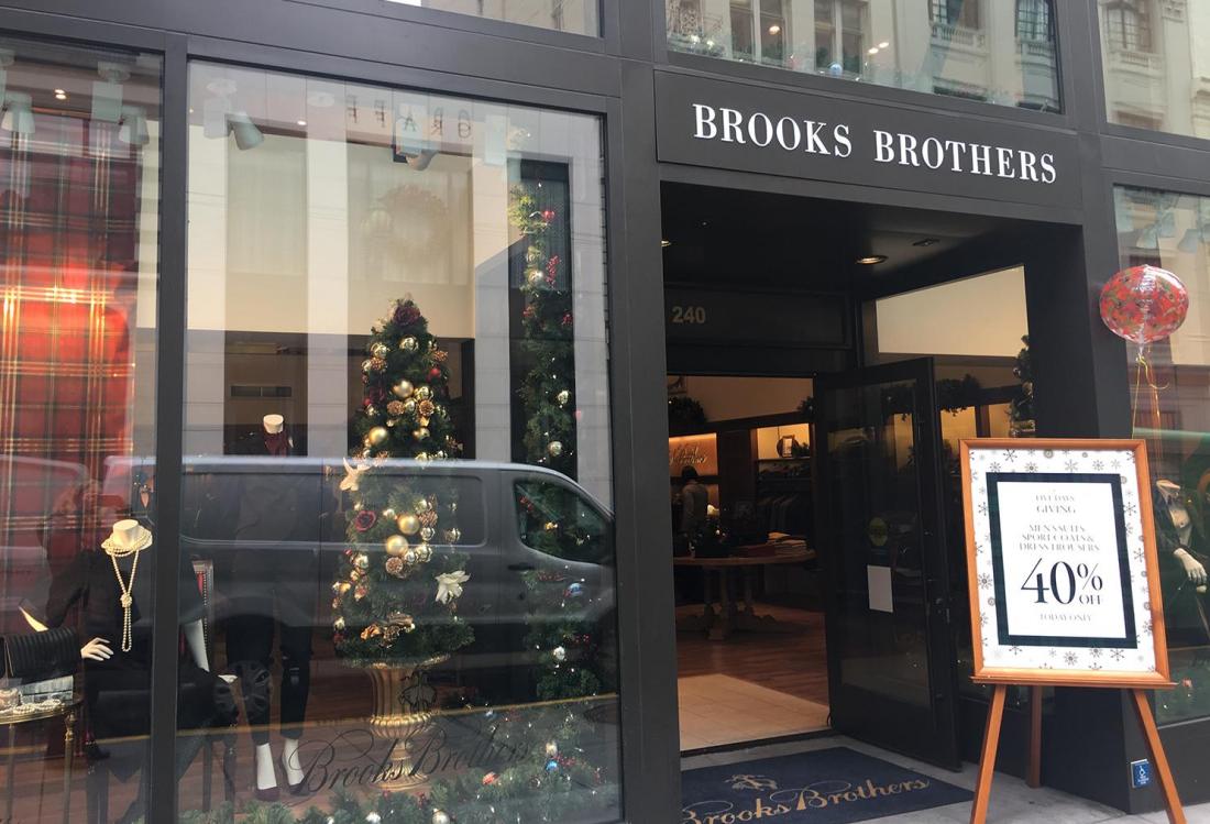 Simon, Partner Make $305M Bid For Brooks Brothers