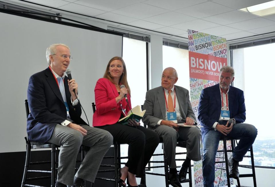 Woondbranch Managment President Philip Schneidau, IPA Director Jennifer Campbell, Central Houston President Bob Eury and Marquette Companies President Darren Sloniger