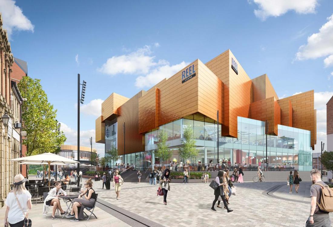 £80M Rochdale Riverside retail scheme, Rochdale, Greater Manchester