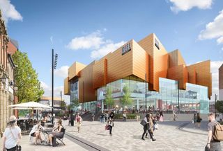 £80M Rochdale Riverside retail scheme, Rochdale, Greater Manchester