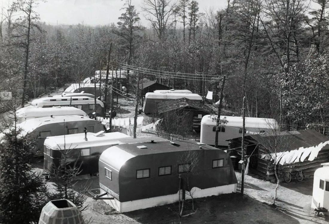 A Trailer Park In 1947. Manufactured Housing Has Evolved Drastically Following Its Popularity After World War Ii. mobile homes