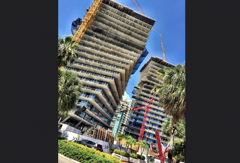 The Bjarke Ingels-designed Grove at Grand Bay in Miami's Coconut Grove neighborhood