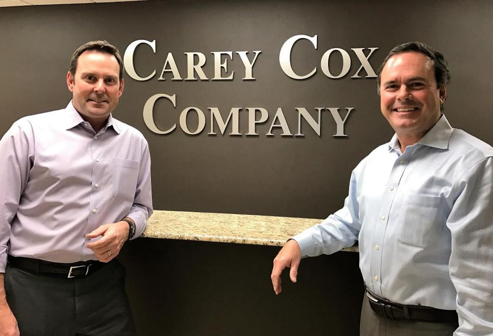 Carey Cox Co VPs and brothers Bill and David Cox