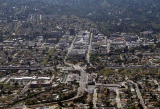 San Mateo Downtown Skyline