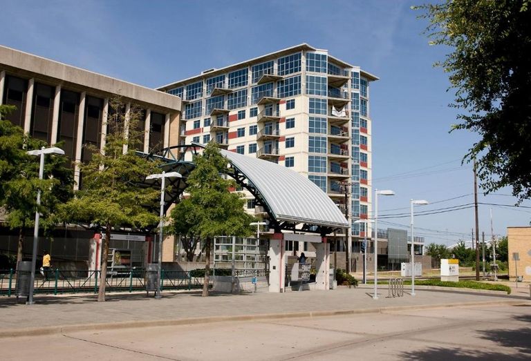 Cedars DART Station in Dallas TOD Transit Oriented Development 
