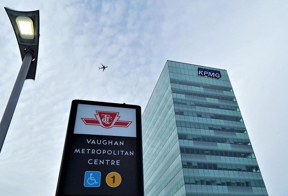 Vaughan Metropolitan Centre KPMG SmartCentres Place TTC