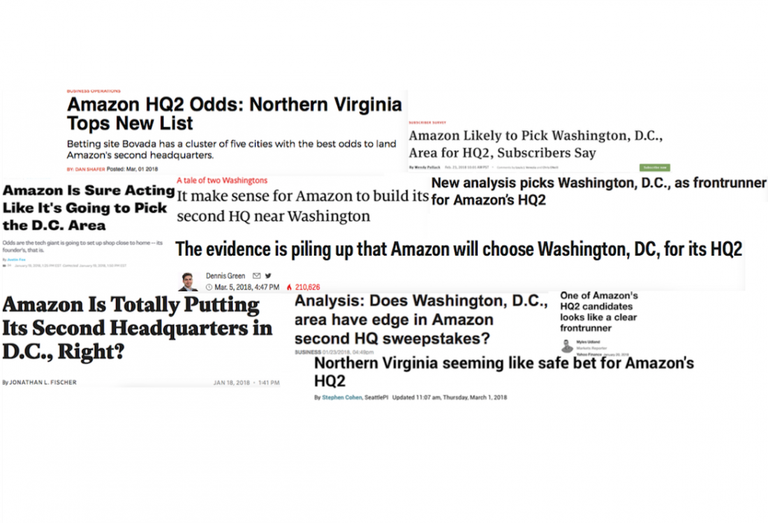 Amazon to D.C. Collage