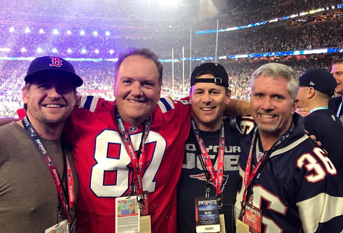 Jeff Burns Walker Dunlop San Francisco
Walker & Dunlop San Francisco's Jeff Burns (in red below, at this year's Super Bowl!) 