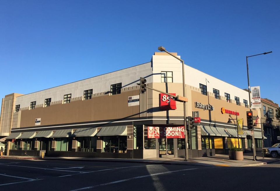 Historic Woolworth building in downtown Glendale, CA