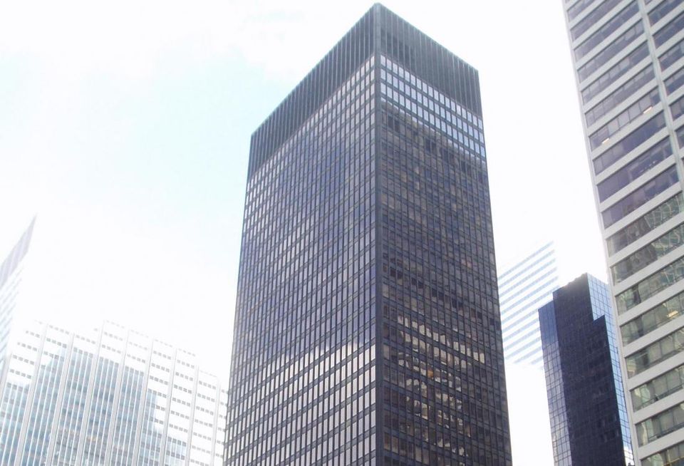The Seagram Building in Midtown Manhattan