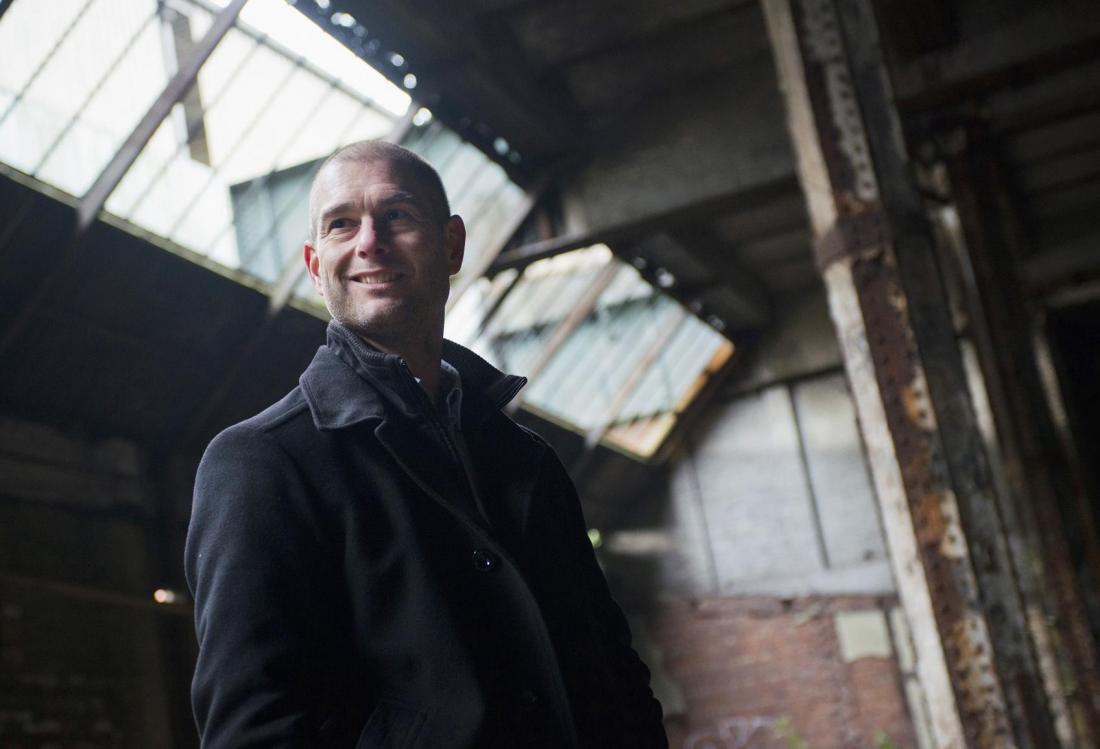 James Heather, development director U+I at Mayfield station site, Manchester Piccadilly