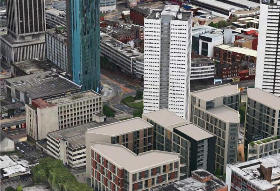 High Street Group's plans for Holloway Head, Birmoingham residential April 2018